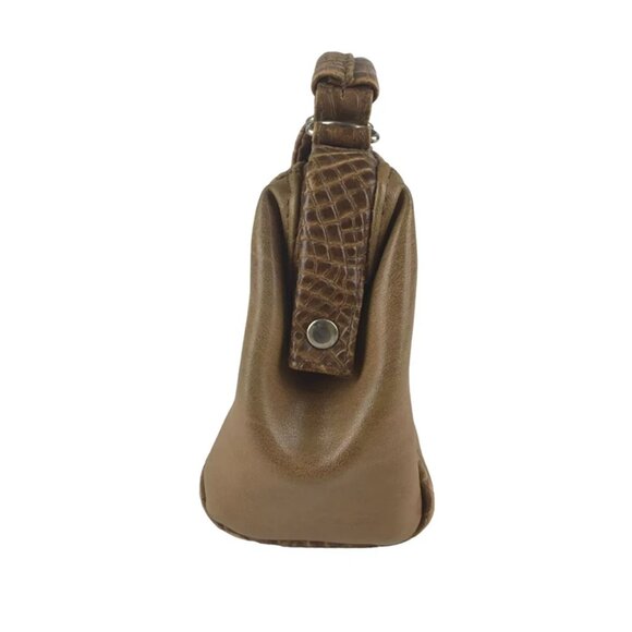 Jackson Womens Brown Dolce Vita Leather‎ Inner Pocket Top Handle Bag Size Medium - Picture 2 of 10